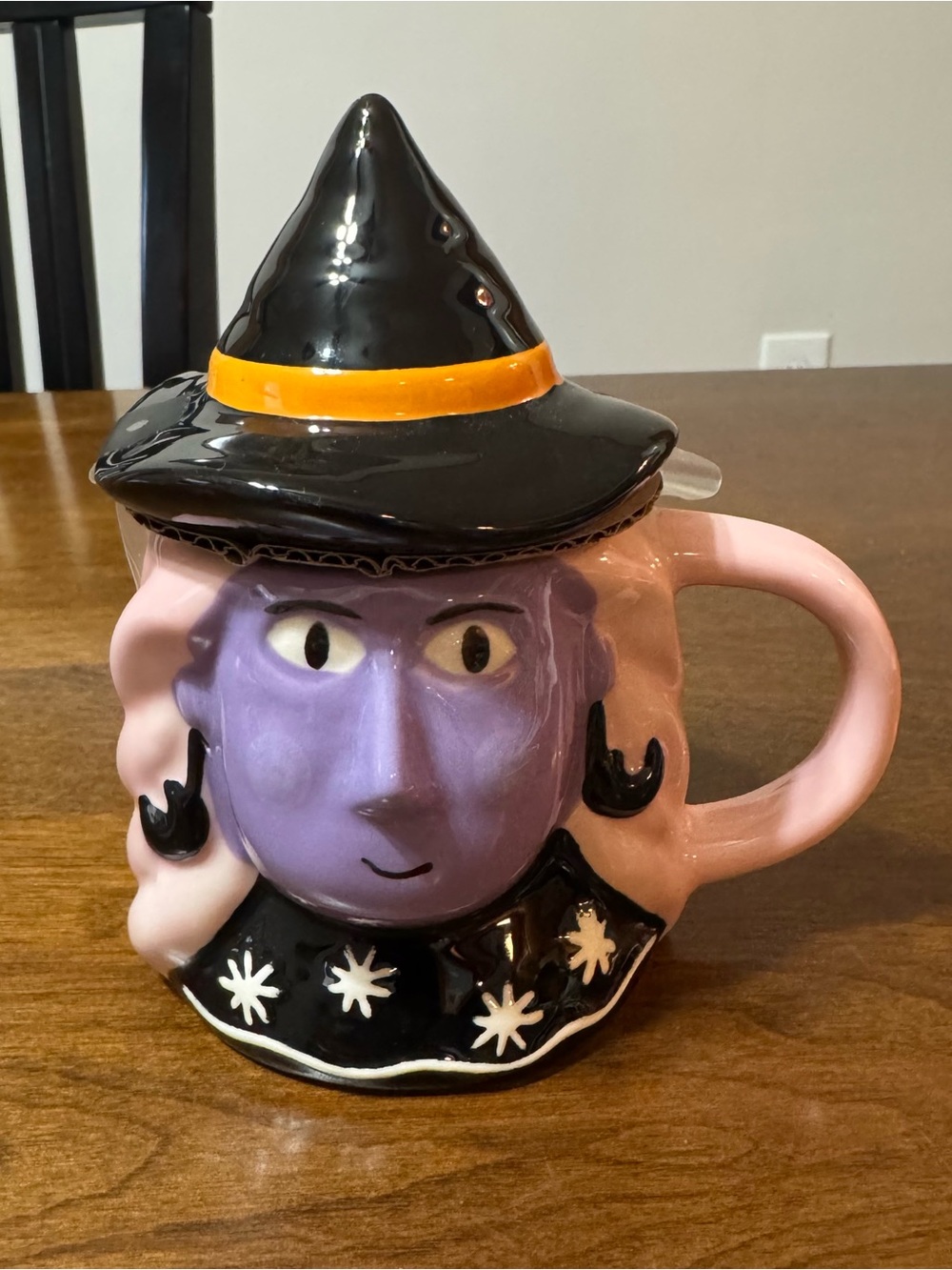 ✨NEW Target Halloween 2025 Witch & Hat Lid Ceramic Coffee Mug 🎃